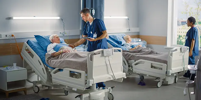 High Safety Standard for hospital beds